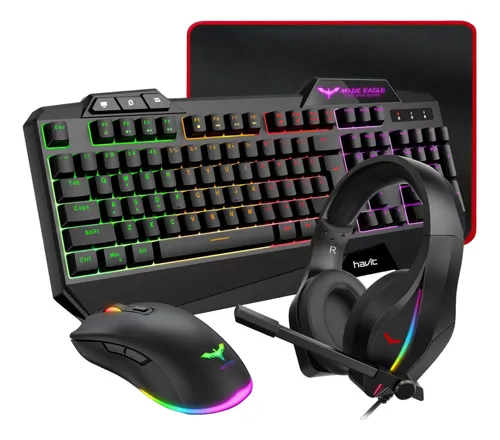Kit Gamer teclado mouse Led Rgb  ⚡